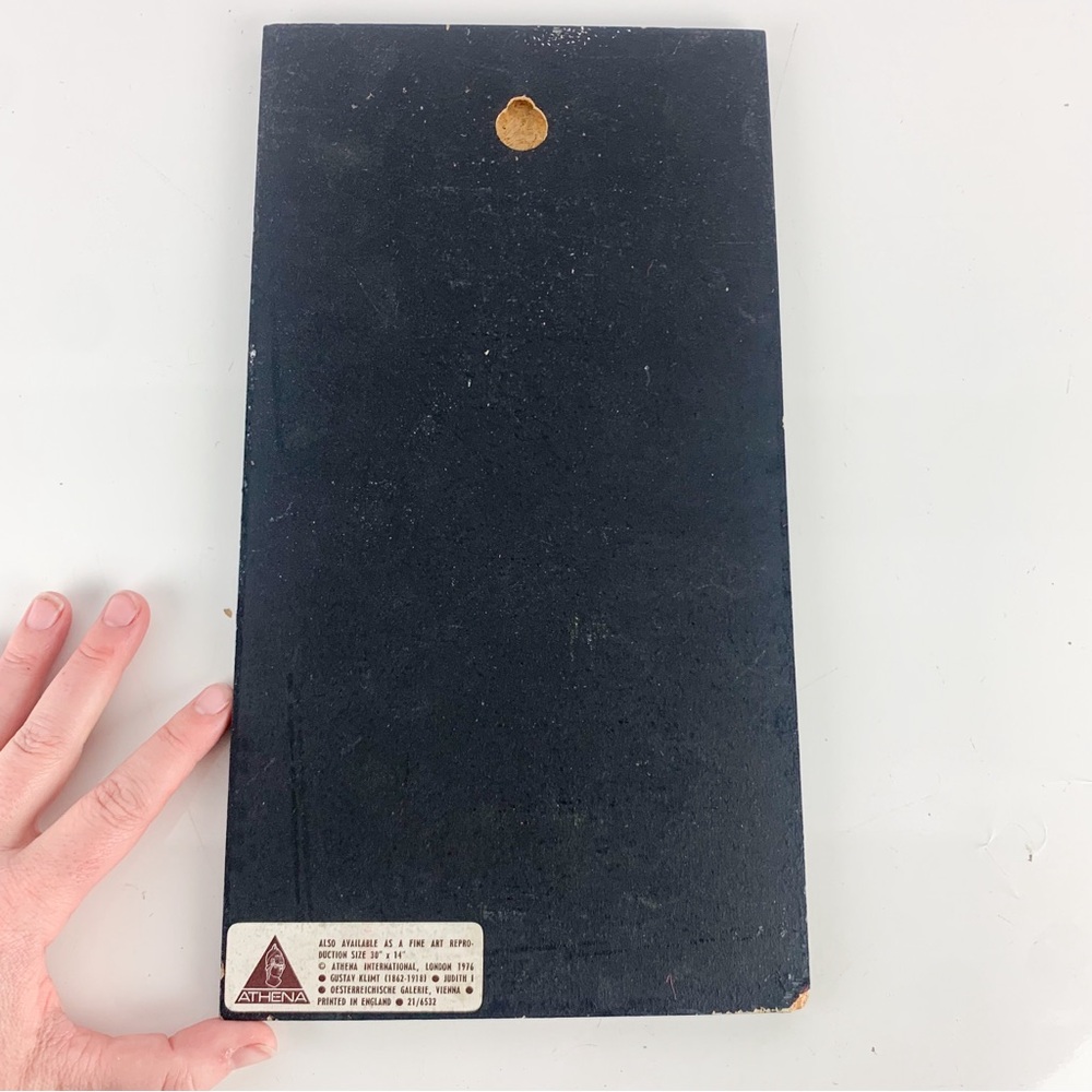 Vintage Gustav Klimt Judith Holofernes Wall Art Print Board Athena International - Picture 3 of 10